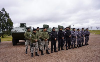 Comienza la capacitación policial para vehículos blindados Cóndor