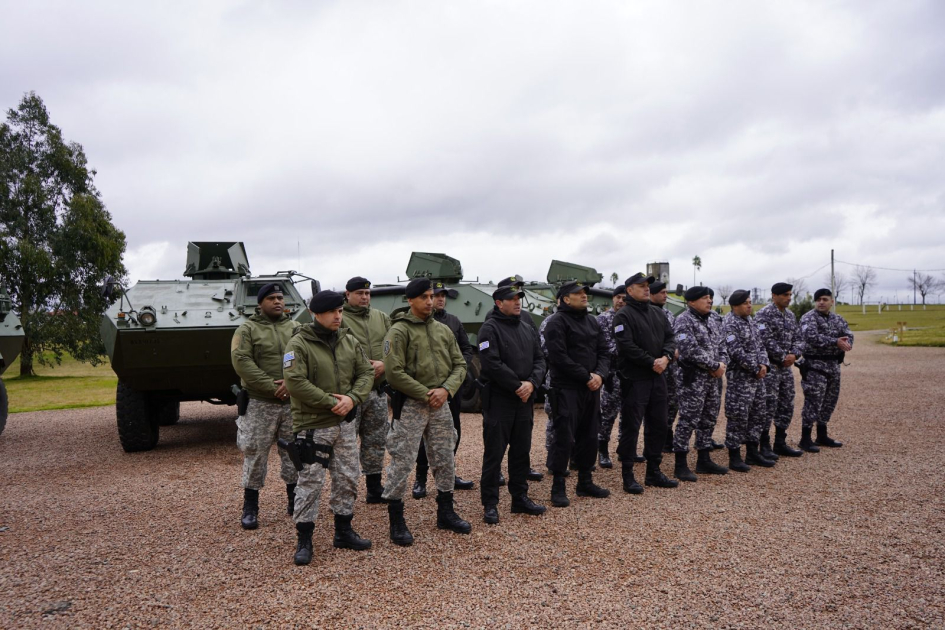 Comienza la capacitación policial para vehículos blindados Cóndor